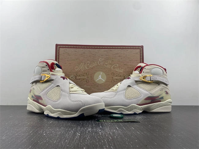 Air Jordan 8 x SoleFly Mi Casa es Su Casa FJ2850- QuickDry 4046