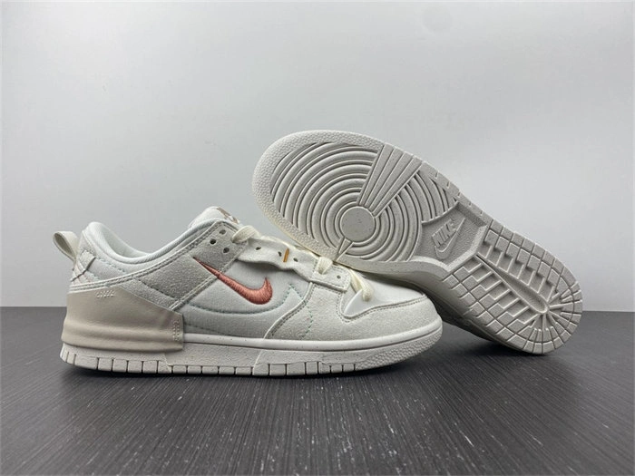 Minimalist Nike Dunk Low Disrupt 2 Pale Ivory DH4402- 4759
