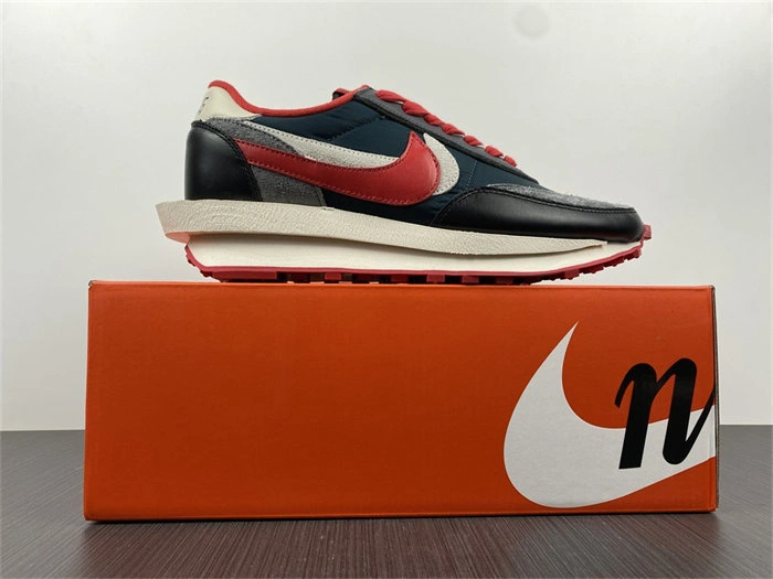 Nike LD Waffle sacai Undercover Midnight Spruce University Red Casual 5224